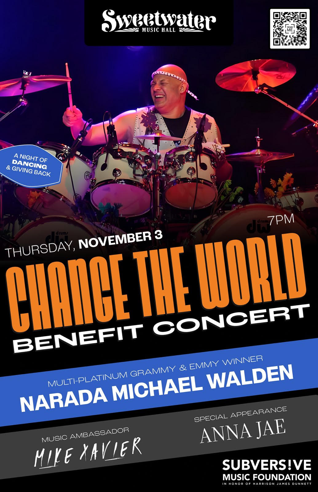 Change the World. Benefit Concert.